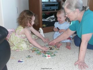 Puzzle time with Grams.
