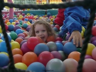 CareBear loved the ball pit.