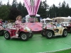 Riding the 4x4.