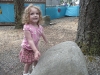 CareBear wants to know if she can lift the rock.