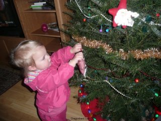 Decorating.
