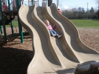 Sliding LiliBee.