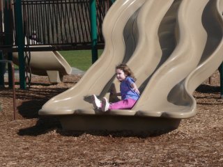 Sliding CareBear.