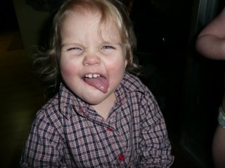 Silly face LiliBee.