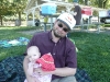 Papa and AliBoo at Sunnyside beach.