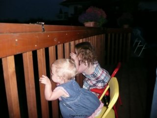 Waiting for fireworks.