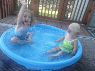 Splash down.
