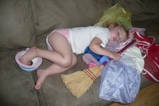 Must have been a crazy morning.