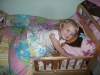 LiliBee\'s little girl bed.