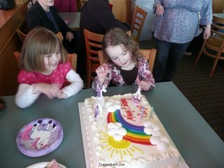 Waiting for cake...