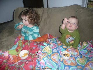 Snack time.