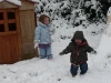 CareBear and LiliBee like the snow.