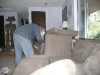 Fort building with Papa and CareBear.