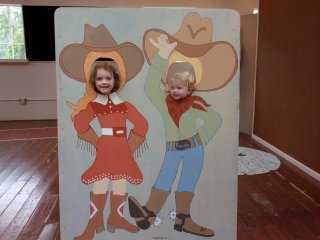 I wanna be a cowboy...