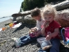 Beach picnic.