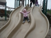 LiliBee on the big slide.