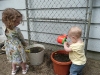 Time to water the garden.