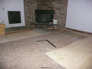 Living room floor!