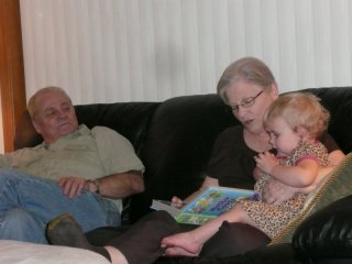 Story time with Grams and Pas.