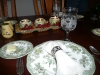 Thanksgiving table at Grams\'.