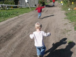 Off to the orchard!