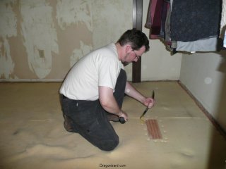 Carpet removal.