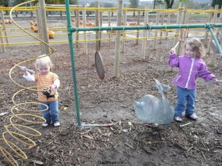 Banging in the rope maze.