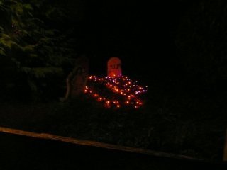 Yard decorations.
