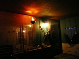 Porch decorations.
