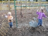 Banging in the rope maze.