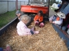 Hay ride.