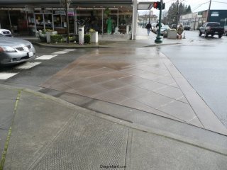 Daffodil crosswalk.