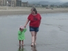 Amy\'s turn to walk with LiliBee.