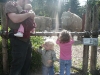 At the zoo.