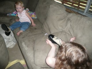 In Mama\'s shoes