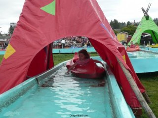 CareBear canoe.